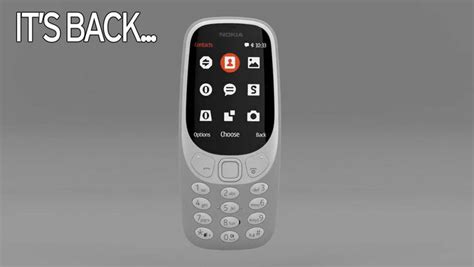 Nokia 3310 reboot: UK release date, price, specs and features of HMD Global's new retro phone ...