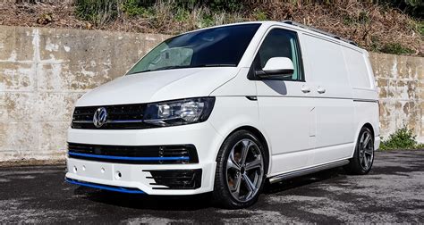 White VW Transporter T6 Custom Panel Van for sale South Wales - Go Explore Custom Vans & Campers ...