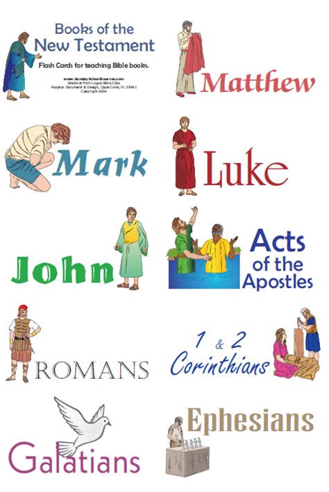 7 Best Images of Printable Books Of Bible Flash Cards - Bible ...