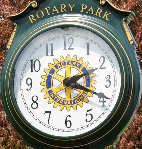 Putnam Rotary Clock inauguration | Rotary Club of Putnam