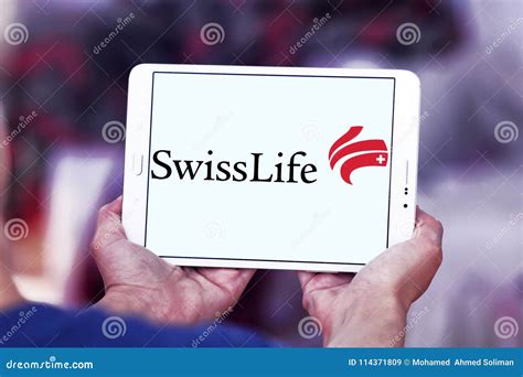 Swiss Life Insurance Company Logo Editorial Stock Image - Image of logo, europes: 114371809