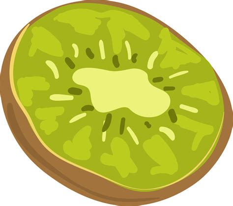 kiwi fruit illustration cartoon 9597487 PNG