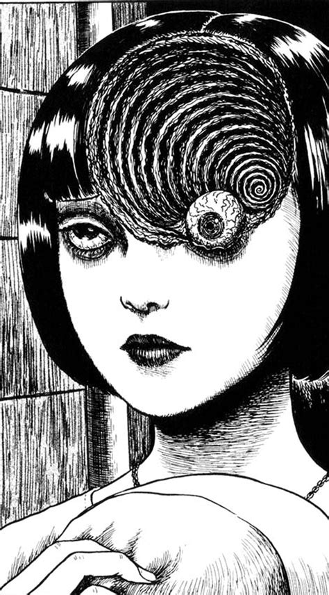 Uzumaki de Junji Ito | Creepy art, Horror art, Manga art