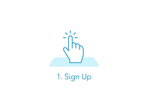 Sign Up Animation by Cameron Ridenour for Brllnt on Dribbble