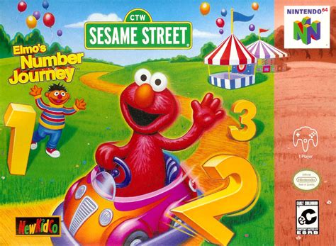 Elmo's Number Journey Nintendo 64 Game