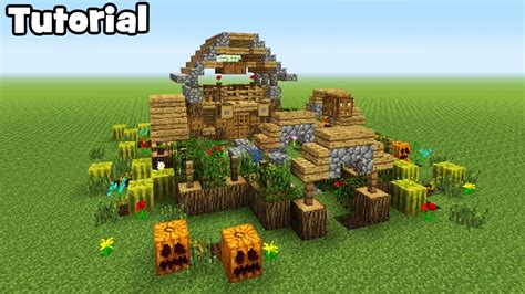 Minecraft Tutorial: How To Make A Garden House - YouTube