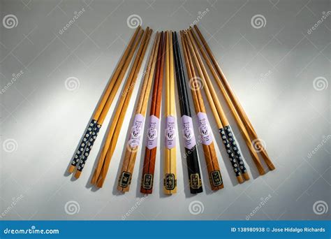 A Selection of Different Colour Chopsticks Stock Photo - Image of animals, beautiful: 138980938