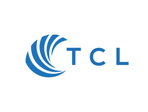 tcl letra logo diseño en blanco antecedentes. tcl creativo circulo letra logo concepto. tcl ...