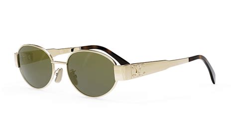 Celine CL40235U Oval Sunglasses | Fashion Eyewear