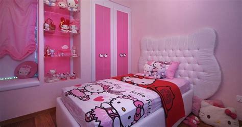 15 Cute Hello Kitty House with Pink Interior Decoration | House Decors