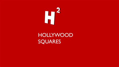 My Version of the Hollywood Squares logo by dontaepittman on DeviantArt