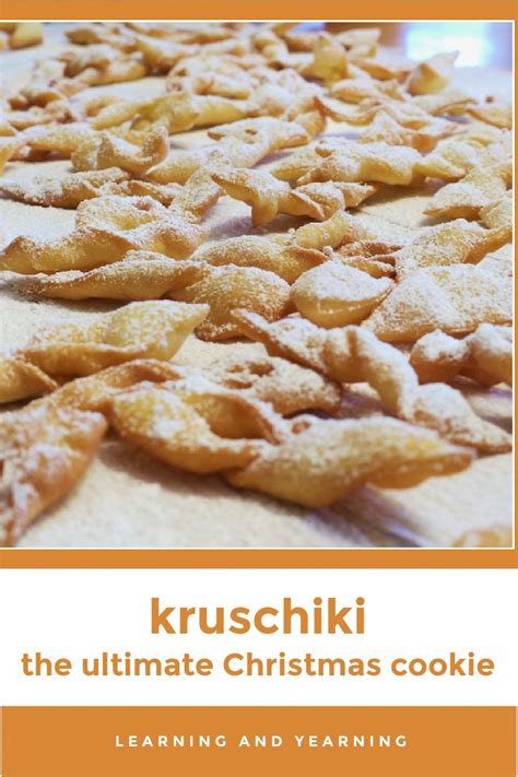 Kruschiki: the Ultimate Christmas Cookie | Recipe | Delicious christmas recipes, Delicious ...