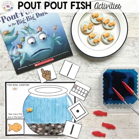 Pout Pout Fish Activities for Preschool, Pre-K, & Kindergarten: These ...