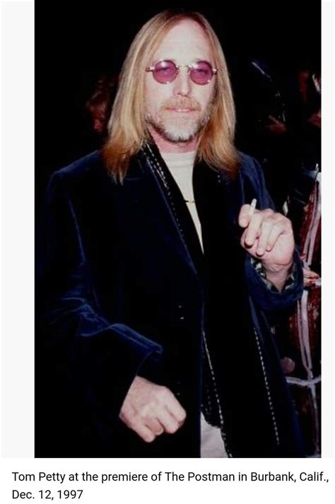 Tom Petty at the premier of The Postman, in Burbank, CA, on December 12th, 1997. That splash of ...