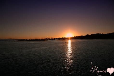 Chasing The Sun: Santa Barbara Sunset Off Stearns Wharf Pier