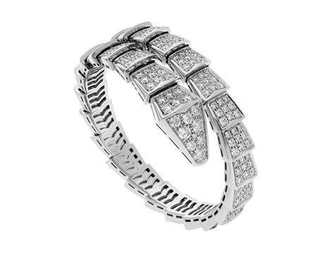 Serpenti Bracelet 345201 | Bvlgari Bulgari Jewelry, White Gold Bracelet, Silver Bracelets, Bijou ...