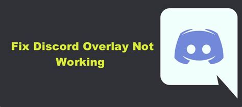 6 Ways to Fix Discord Overlay Not Working