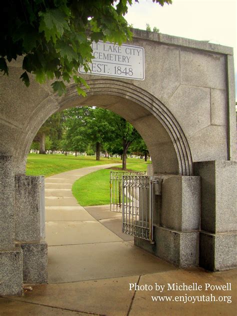 Self-guided tour of the Salt Lake City Cemetery. Utah Vacation ...