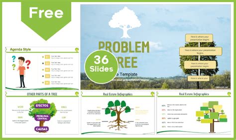 Problem Tree Templates - PowerPoint Templates and Google Slides