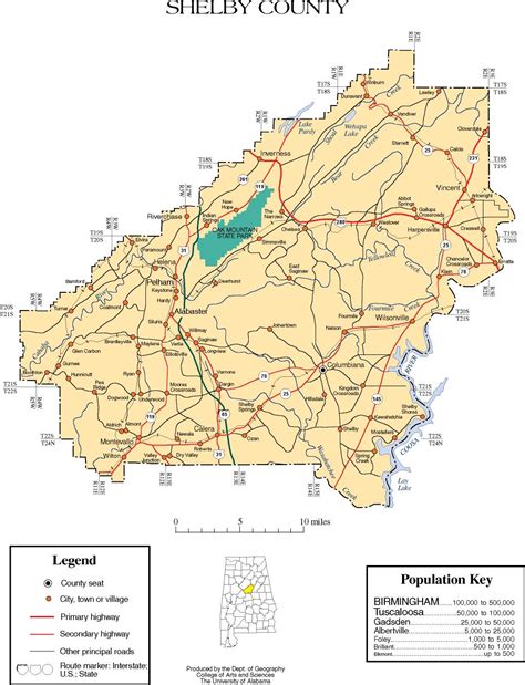 Maps of Shelby County