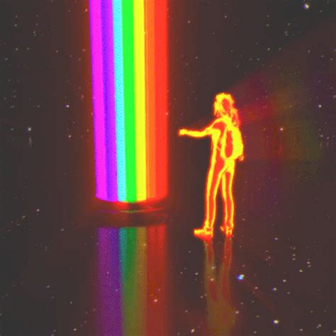 colorful GIF Rainbow Aesthetic, Neon Aesthetic, Psychedelic Art, Neon Rose, Trippy Gif, Neon Led ...