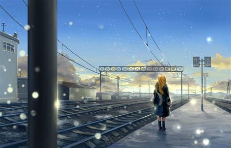 Snow Scenery Anime Wallpapers - Top Free Snow Scenery Anime Backgrounds ...