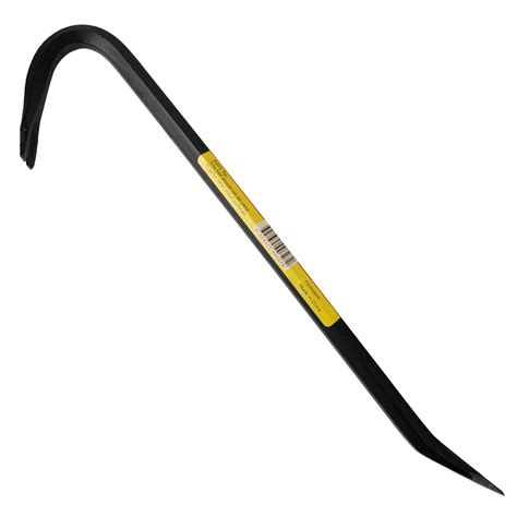 18" Nail Puller Cold Rolled Steel Utility Wrecking/Pry Bar Crowbar - Crowbar and Wrecking Bar