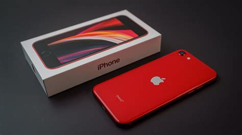 iPhone SE (2020) Product RED: Detailed Unboxing - YouTube