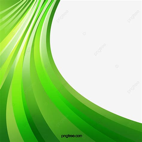 Curve Lines Clipart Transparent Background, Green Line Curve, Line Clipart, Green, Line PNG ...