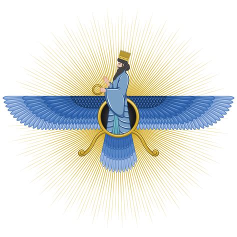 Zoroastrian Symbol Design 6357158 Vector Art at Vecteezy