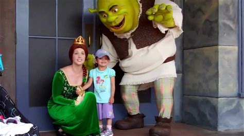 Shrek & Fiona with Maddie - YouTube