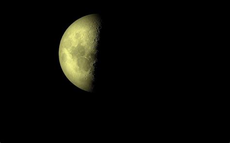 Half moon HD desktop wallpaper : Widescreen : High Definition : Fullscreen