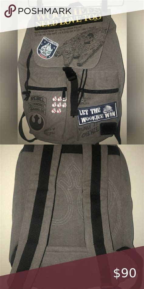 Loungefly Wookie Patch Disney Star Wars Wookiees Need Love Too Backpack ...