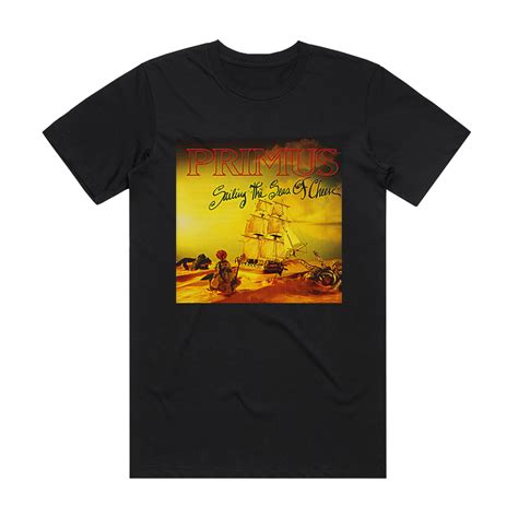 Primus Sailing The Seas Of Cheese Album Cover T-Shirt Black – ALBUM COVER T-SHIRTS