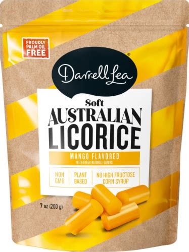 Darrell Lea Mango Soft Australian Licorice, 7 oz - Harris Teeter