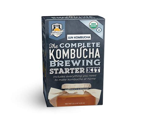 Complete Organic Jun Kombucha Brewing Starter Kit - Fermentaholics