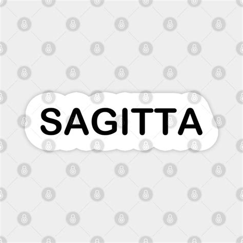 SAGITTA - Sagittarius - Magnet | TeePublic