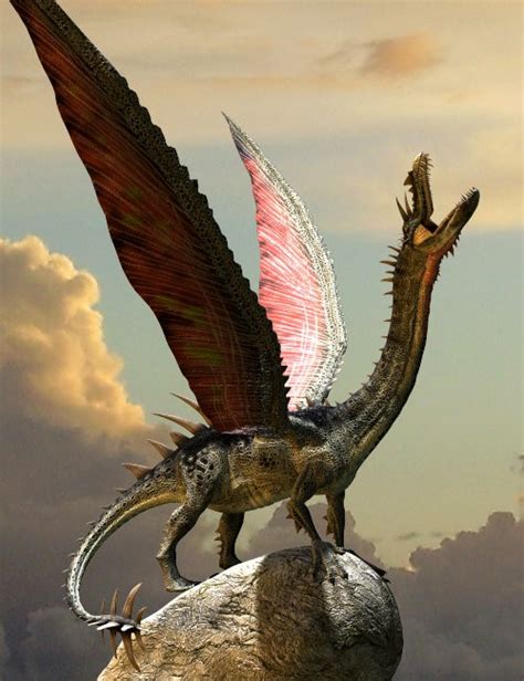 Long Snouted Dragon | 3d Models for Daz Studio and Poser