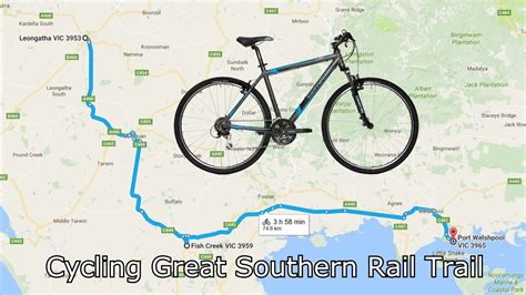 Cycling Great Southern Rail Trail - YouTube