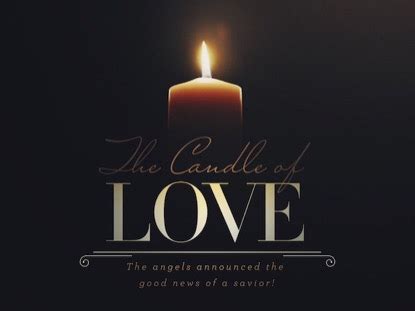 Advent Candles The Candle Of Love | Graceway Media | WorshipHouse Media