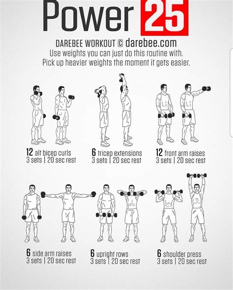 Upper body | Workout plan for beginners, Workout plan, Dumbbell workout