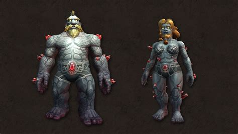 Further Details Revealed About the Earthen Allied Race in The War Within - Warcraft Tavern