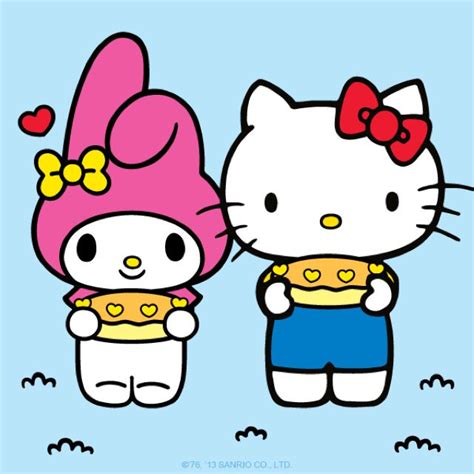 Hello Kitty & My Melody | Melody hello kitty, Hello kitty art, Hello ...