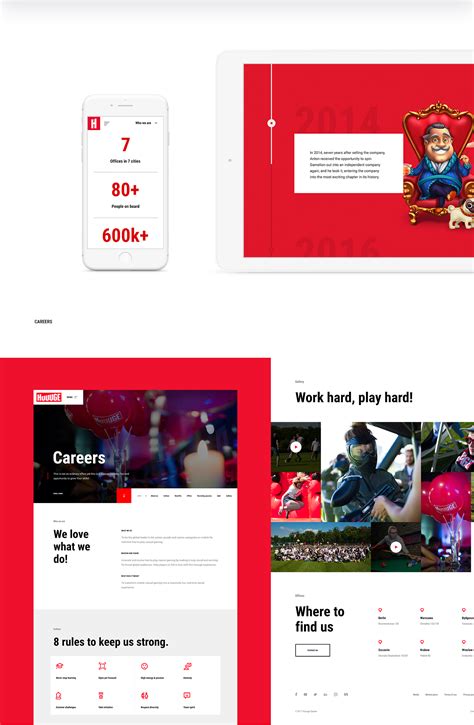 Huuuge Games - Branding & web design on Behance