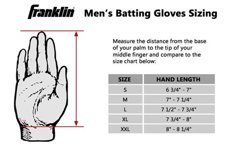 Franklin Batting Gloves Size Chart - New Product Reviews, Prices, and ...