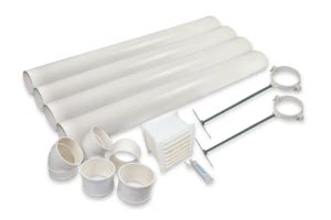 Ventilation Kit - Separett Incinerating Toilets 110 mm - WooWoo Waterless and Composting Toilets