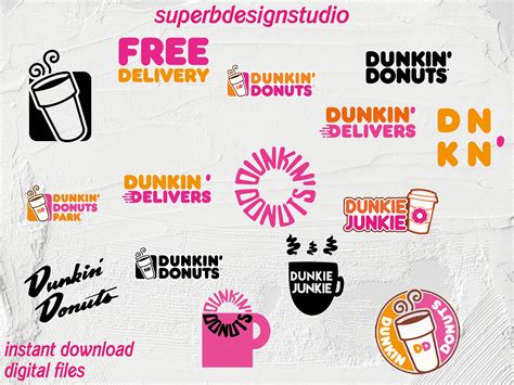 Free Delivery Svg, Dunkin Donuts Svg, Dunkie Junkie, Dnkn Svg, Dunkin' Donuts Svg, Dunkin Png ...