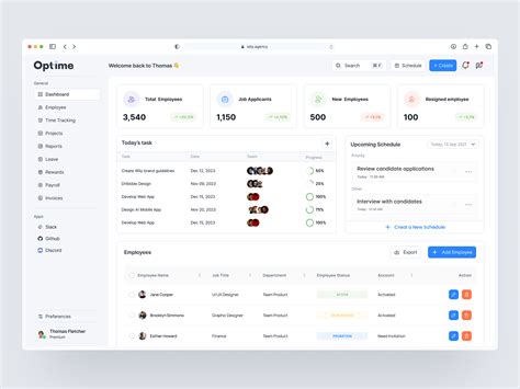 HR Dashboard Design by Wily Agency on Dribbble