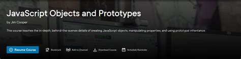 New Course! JavaScript Objects and Prototypes – jcoop.io