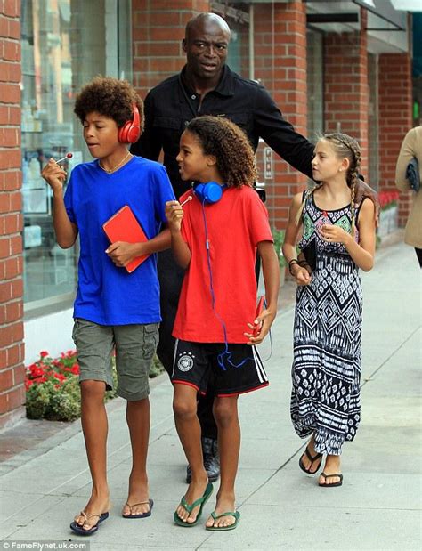 Seal treats his kids on family day out with ex Heidi Klum | Daily Mail ...